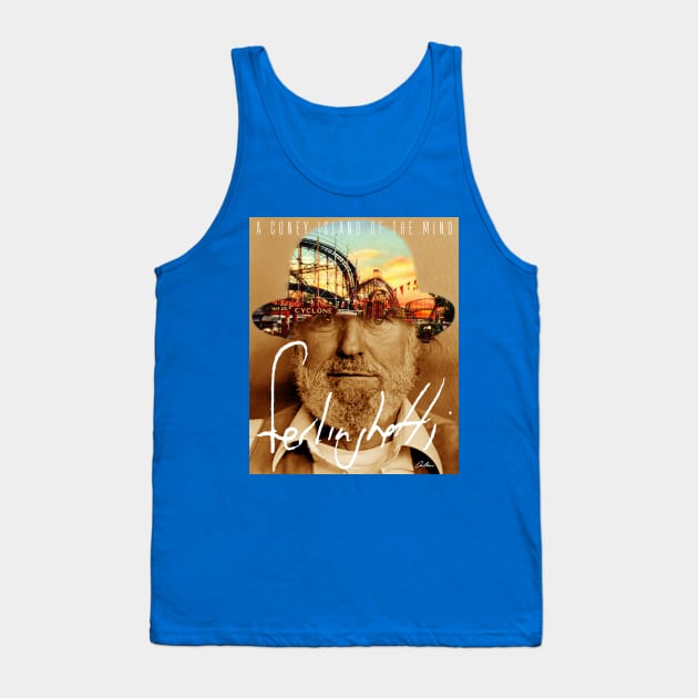 FERLINGHETTI Coney Island Tank Top by ArlenSchumer